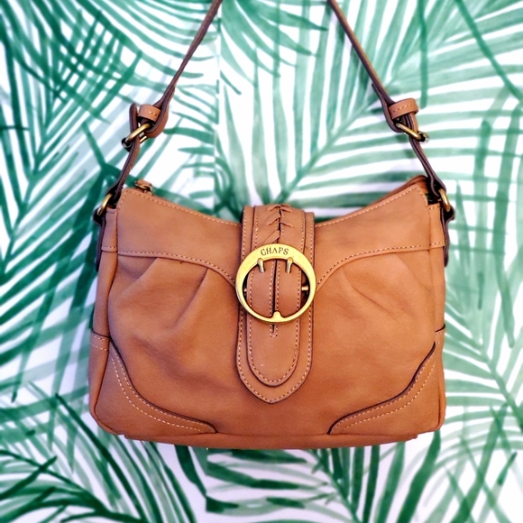 Chaps Handbags - Chaps Brown Shoulder Bag ❤